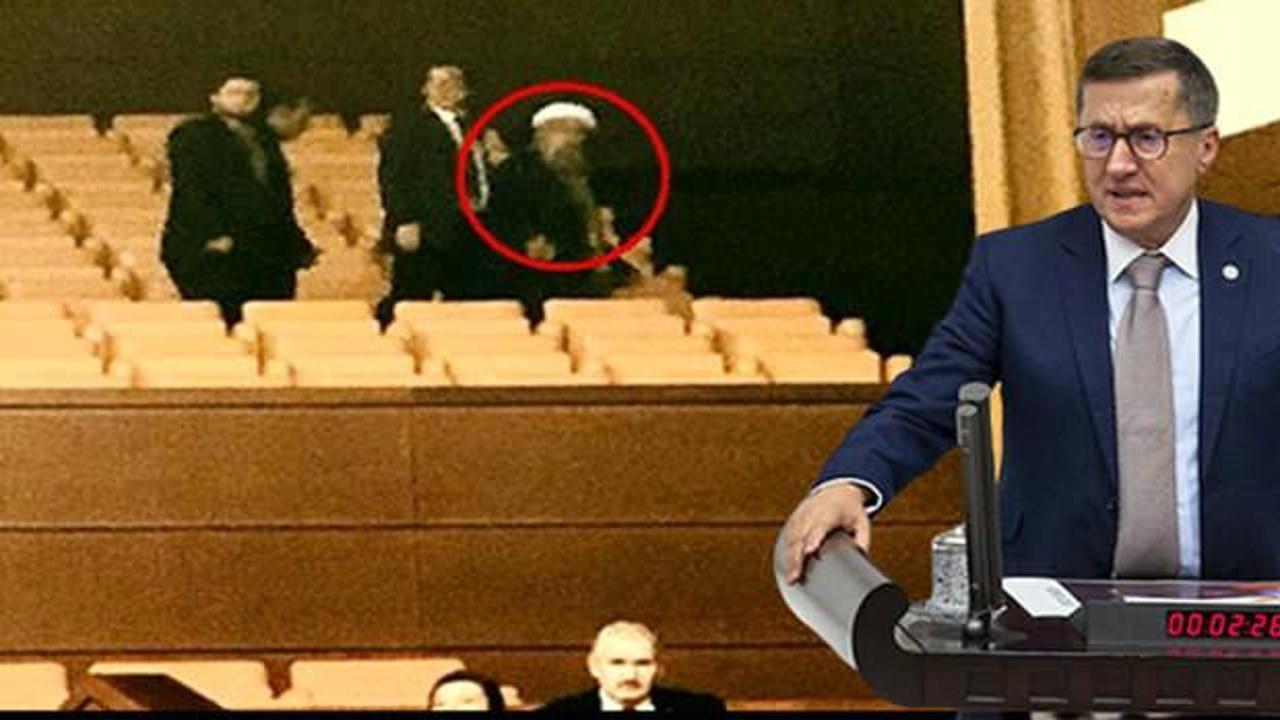Mecliste 'Sarıklı cübbeli' diye algı operasyonu yapan Türkkan'a tepki
