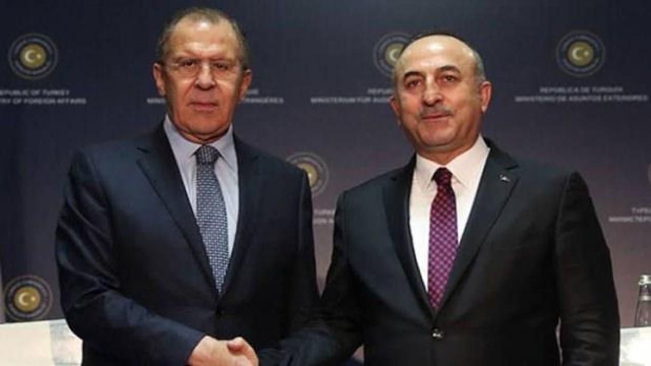 Bakan Çavuşoğlu ile Lavrov arasında kritik görüşme