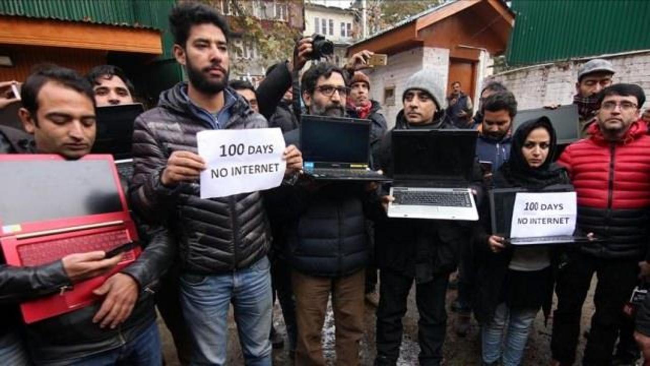 Cemmu Keşmir'deki internet yasağı, 145 gün sonra Kargil'de kaldırıldı