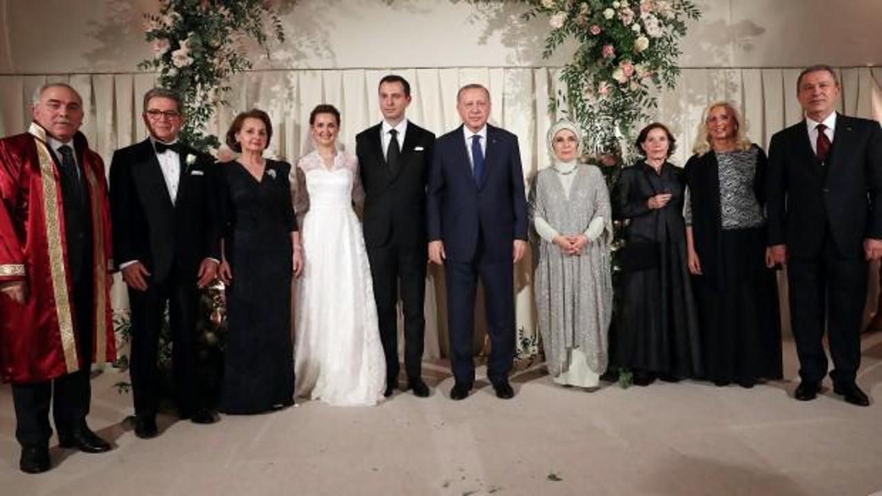 Cumhurbaşkanı Erdoğan, Hulusi Akar'ın oğlunun nikah şahidi oldu