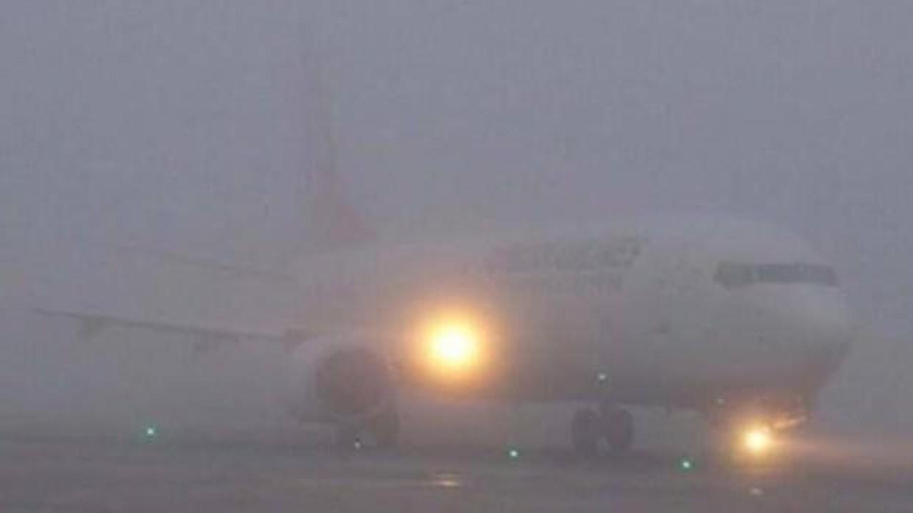 Gaziantep'te sis nedeniyle uçak seferleri iptal edildi