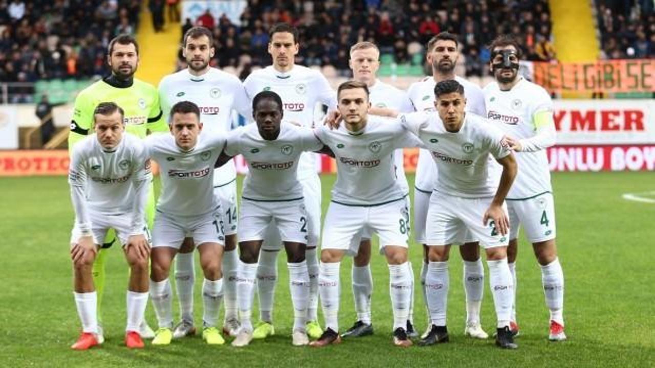 Konyaspor'un 3 puan hasreti 11 maça çıktı