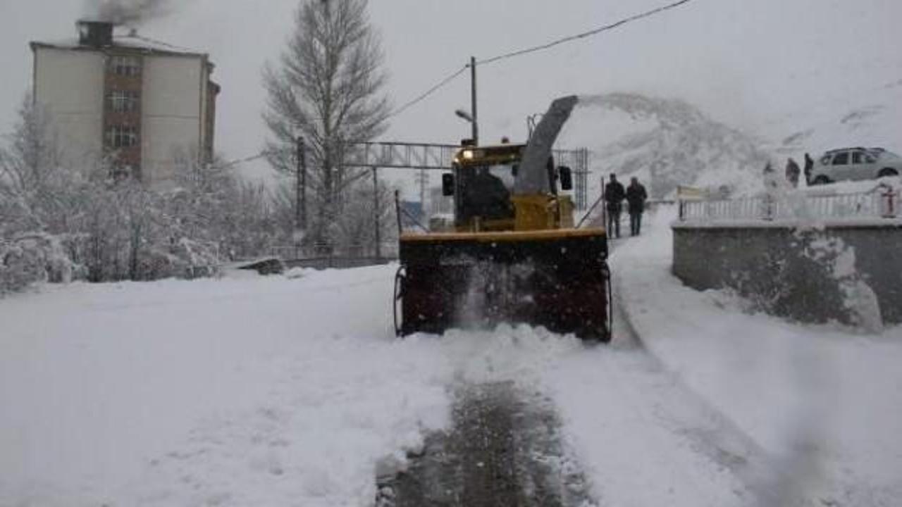 Van, Hakkari ve Bitlis'te kar yolları kapadı