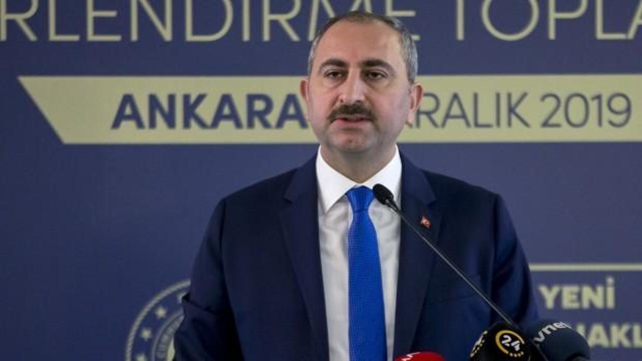 Adalet Bakanı Gül'den FETÖ'yle mücadele mesajı: Sızmalara izin vermeyeceğiz