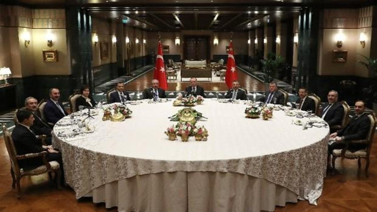 Cumhurbaşkanı Erdoğan'dan önemli kabul