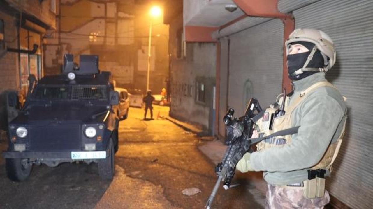 Gaziantep'te 727 polisle dev operasyon! 24 saat sürecek
