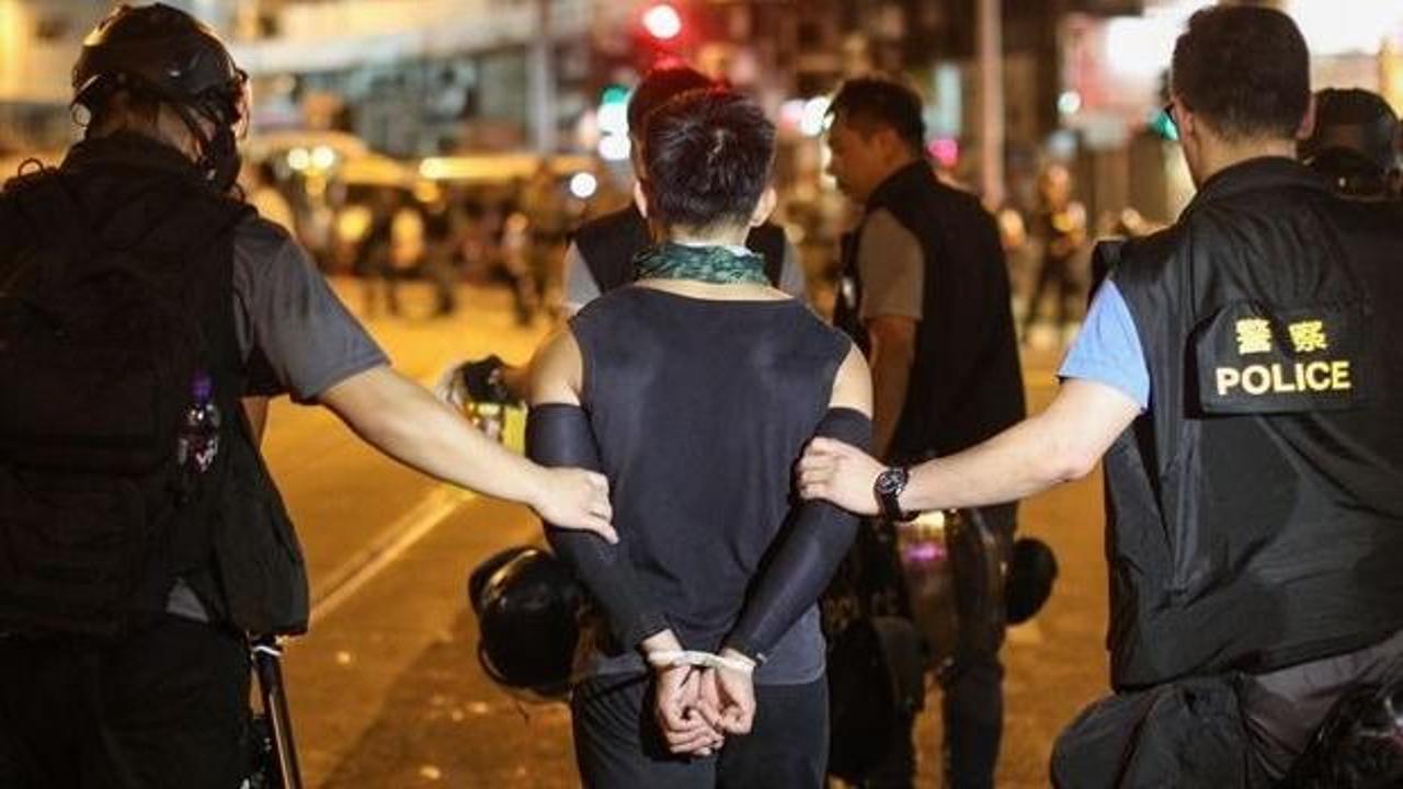 Hong Kong’da 6 ayda 7 bin kişi gözaltına alındı