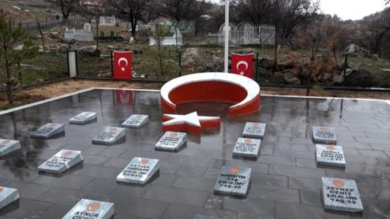 PKK'nın katlettiği 23 şehit için tören