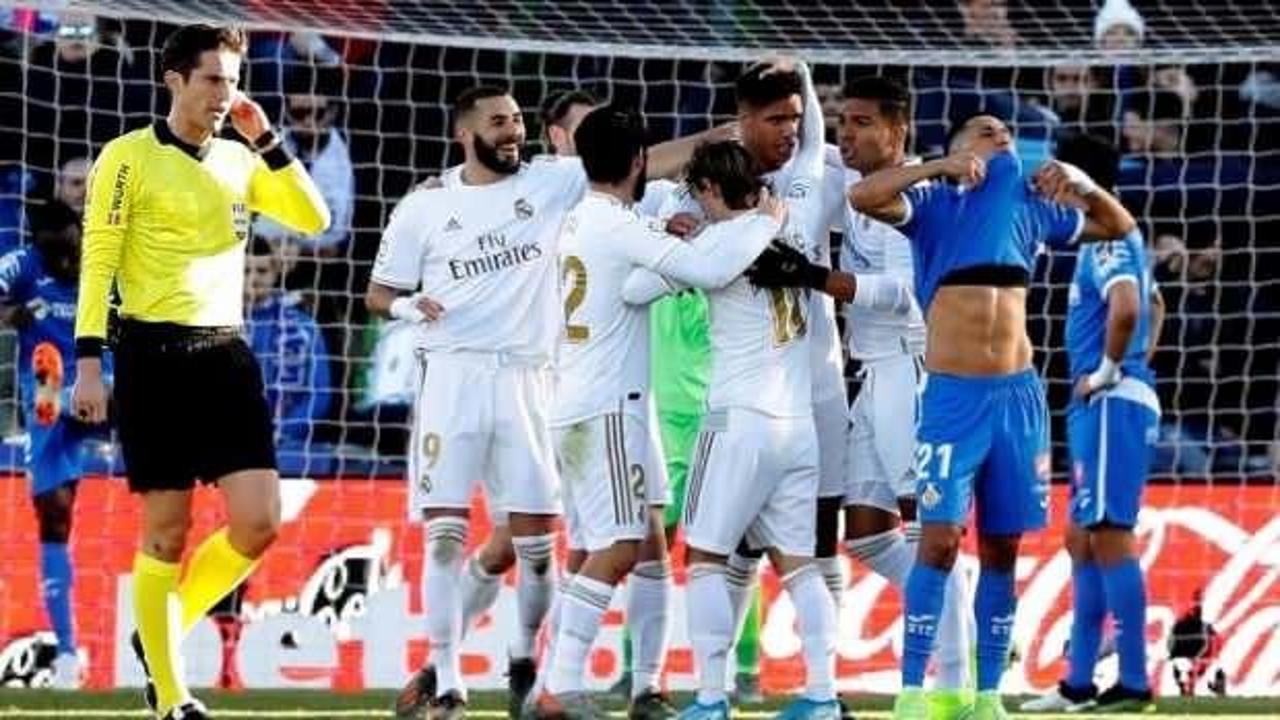Real Madrid 3 puanı 3 golle aldı