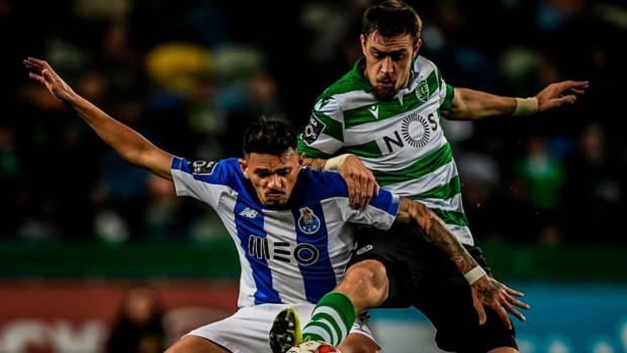 Sporting Lizbon evinde Porto'ya kaybetti