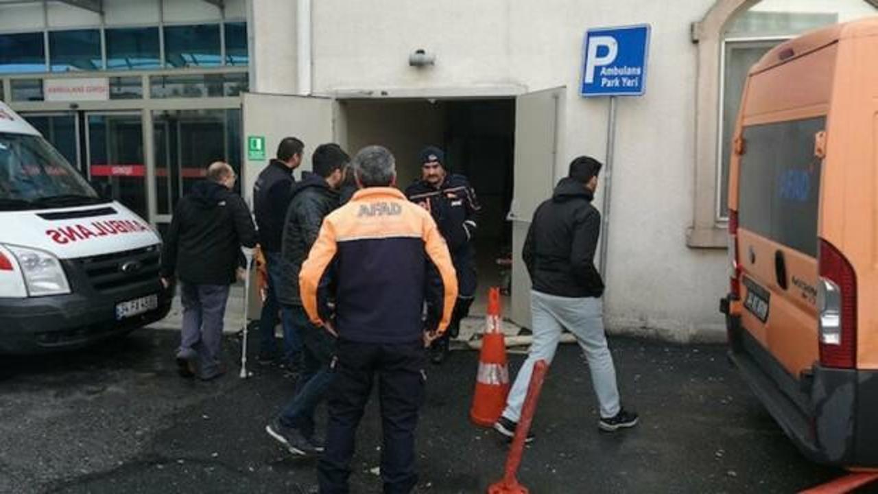Yedikule G&ouml;ğ&uuml;s Hastalıkları Hastanesi'nde gaz paniği