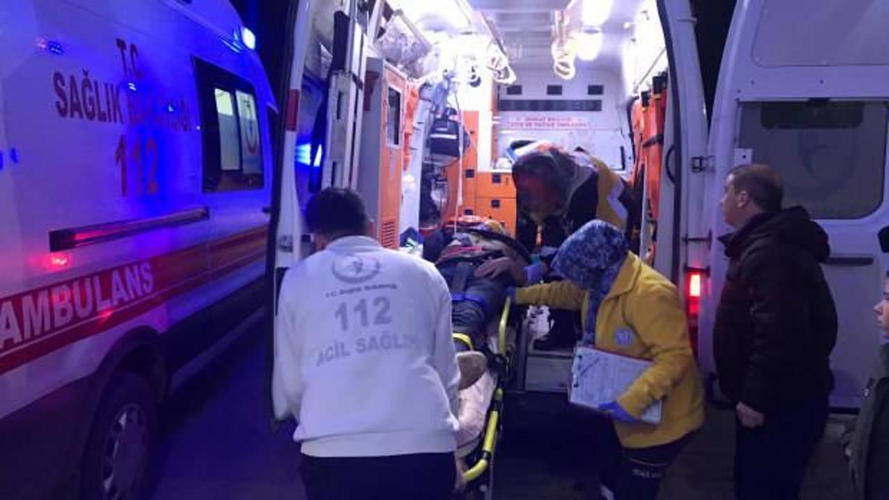 Aksaray'da otomobil kazası: 5 yaralı