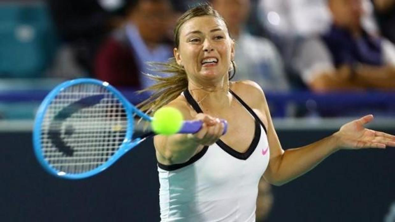 Avustralya Açık'tan Sharapova'ya 'wildcard'