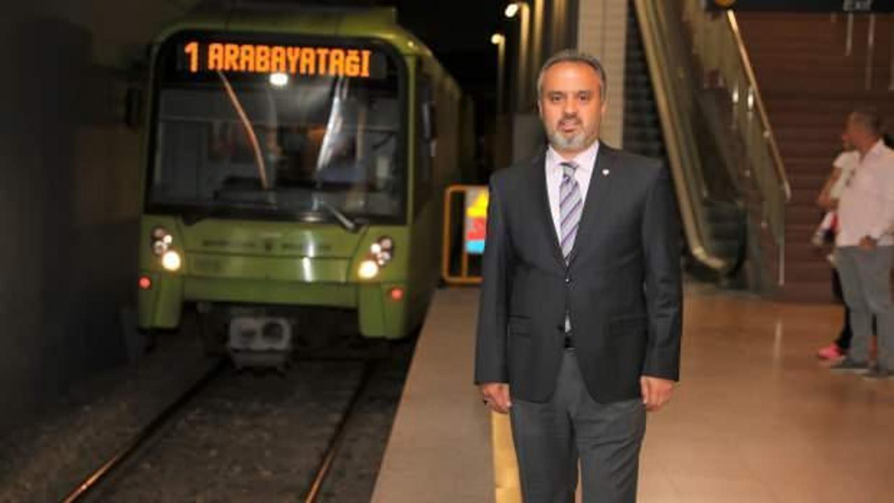 Bursa Büyükşehir Belediye Başkanı hızlı tren için tarih verdi
