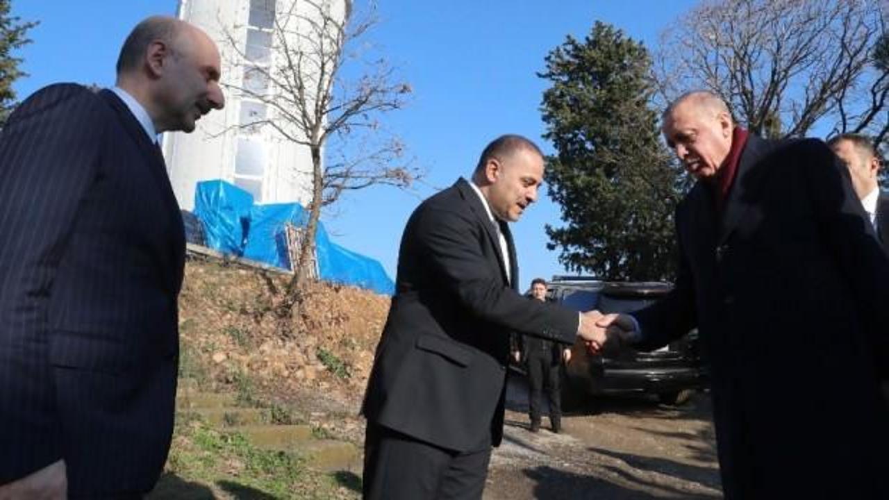 Başkan Erdoğan Çamlıca Kulesi'ni inceledi