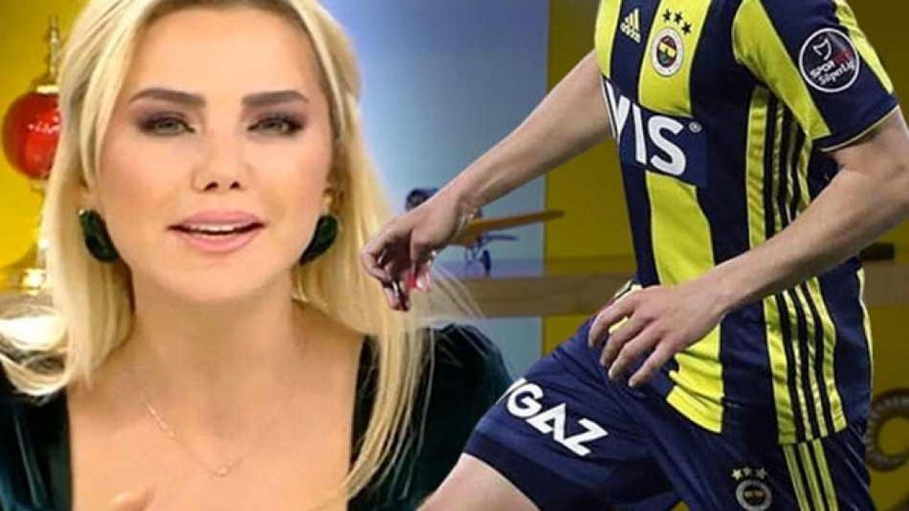 Sunucu Ece Erken, Fenerbahçeli futbolcuyu ifşa etti!