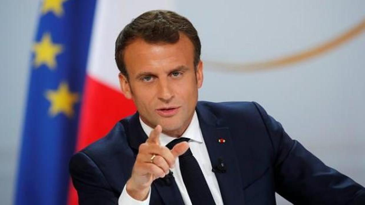 Macron'dan 'referandum düzenleyebiliriz' açıklaması