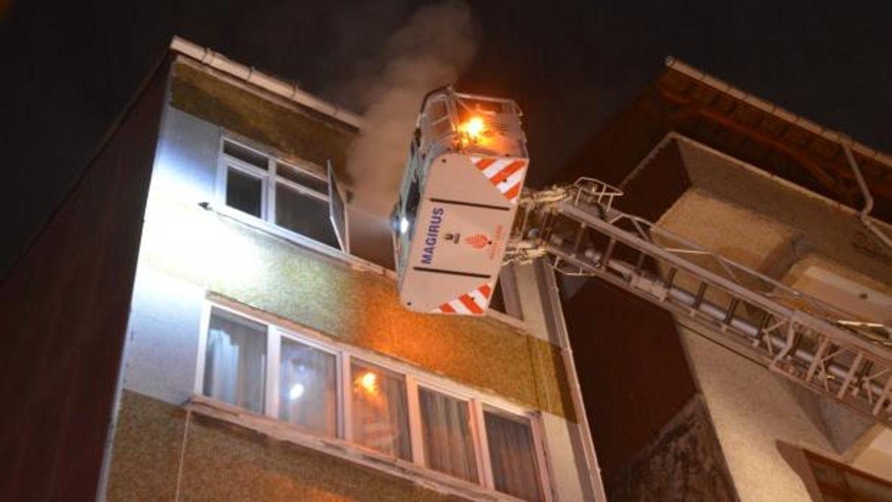 Şişli’de bir kişi sattığı evi ateşe verip kaçtı
