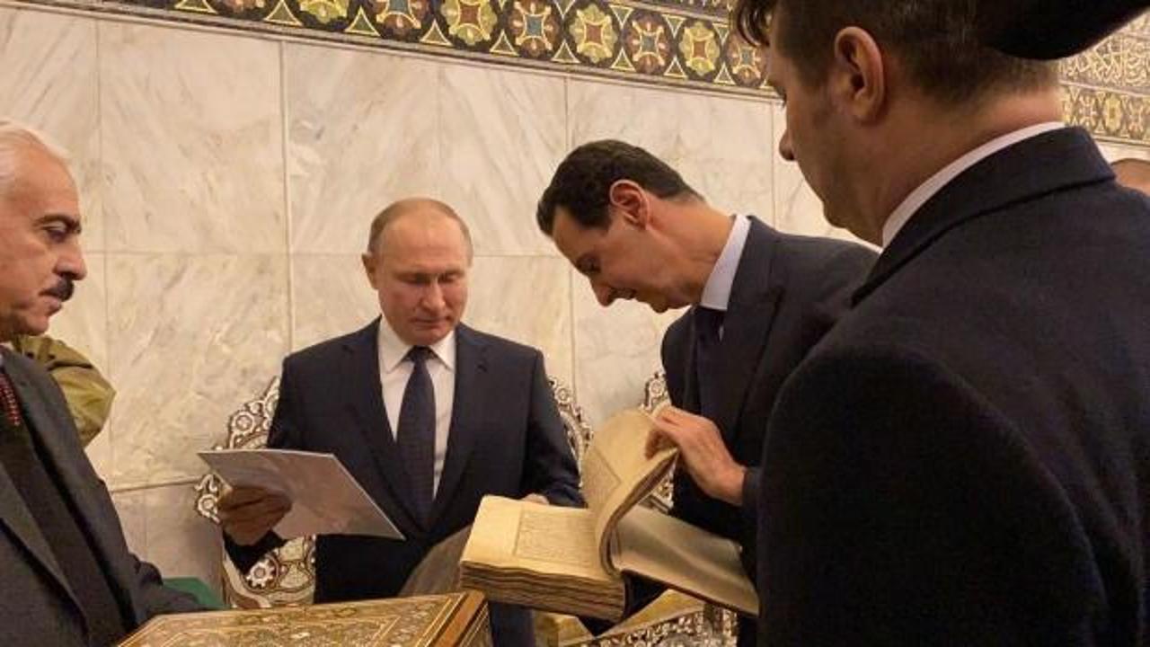 Putin, Türkiye'ye gelmeden oraya uğradı! Kur'an-ı inceledi kiliseyi ziyaret etti