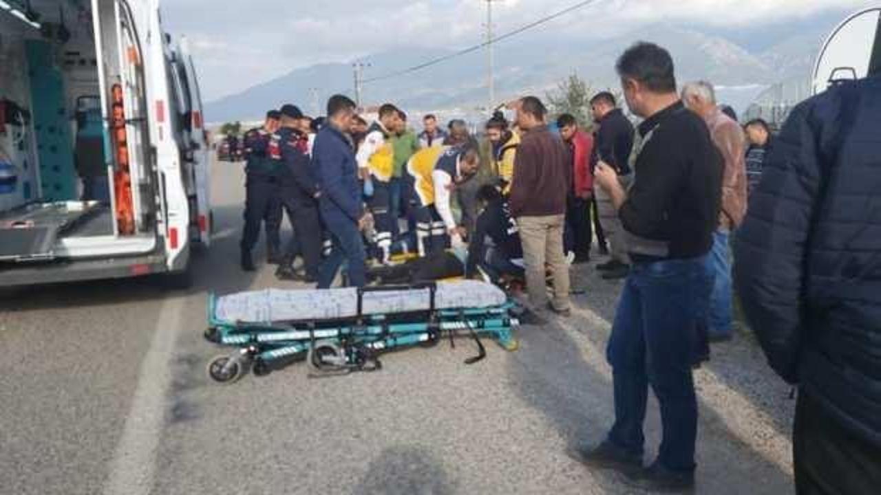Antalya’da trafik kazası: 2 yaralı