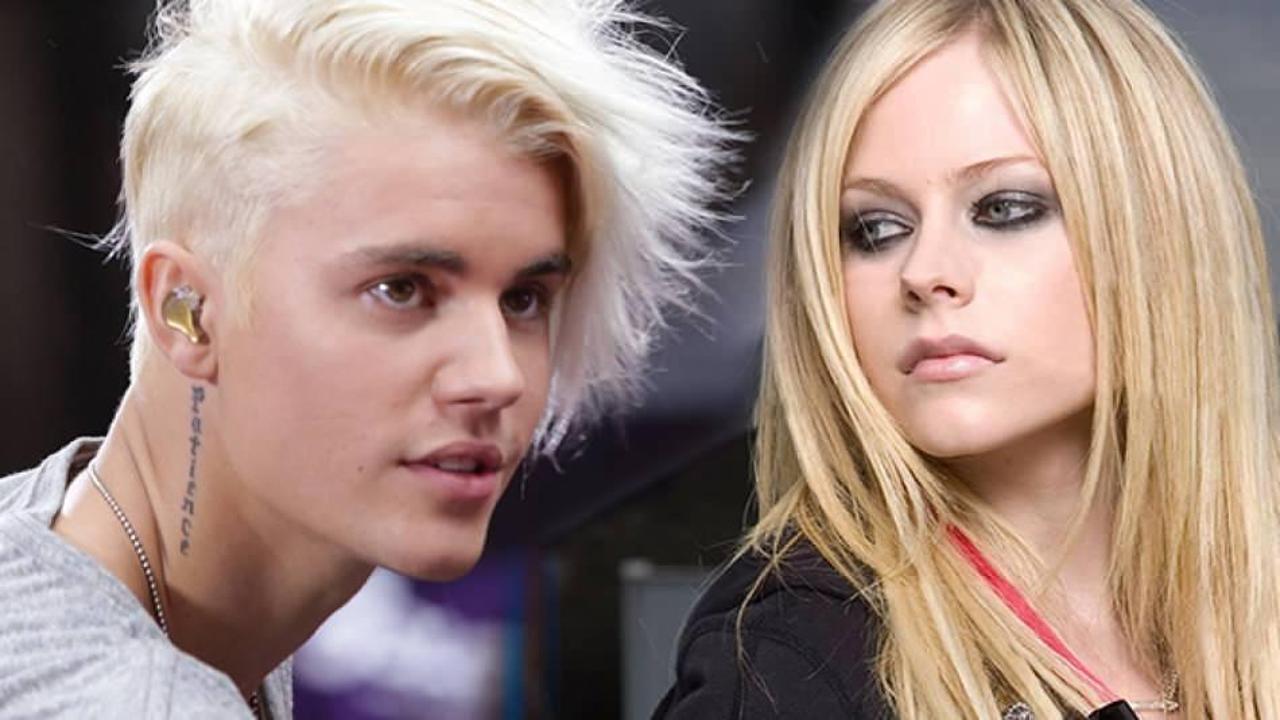 Avril Lavigne Justin Bieber&rsquo;a desteğiyle sosyal medyanın g&uuml;ndemine d&uuml;şt&uuml;