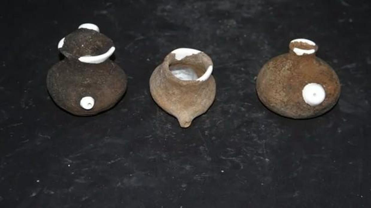 Bingöl'de bulundu! 4 bin 500 yıllık biberonlar