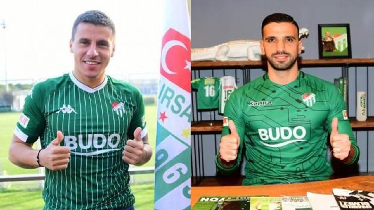 Bursaspor'da çifte transfer