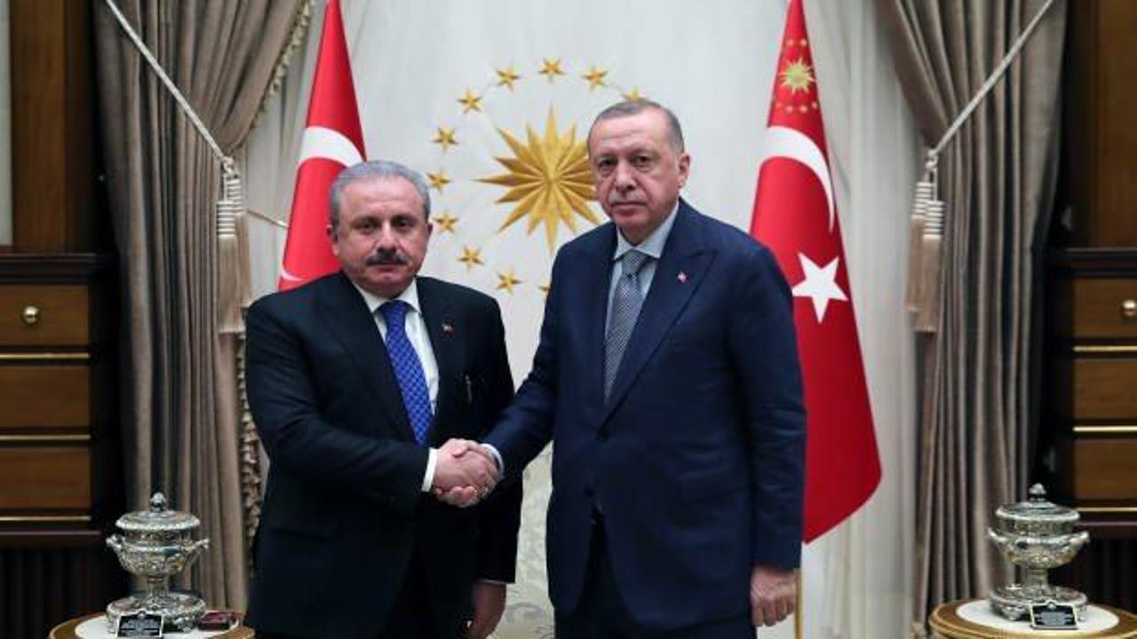 Başkan Erdoğan yeniden TBMM Başkanı seçilen Şentop'u arayıp tebrik etti