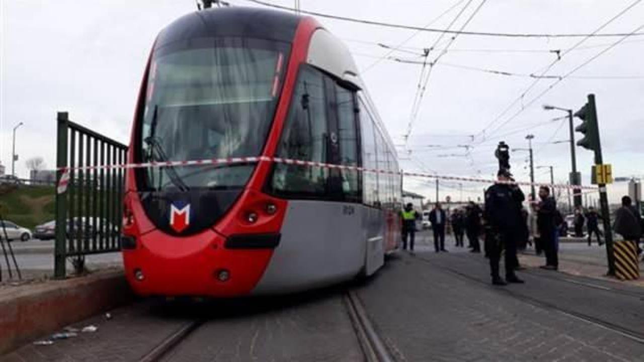 Güngören'de kaza: Tramvaylar seferlerinde aksama