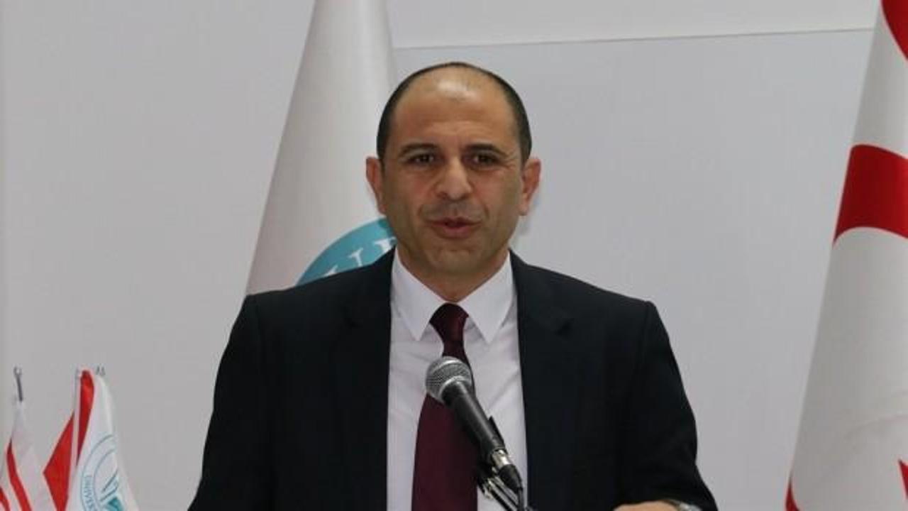 KKTC Dışişleri Bakanı Özersay'dan Yavuz sondaj gemisi açıklaması