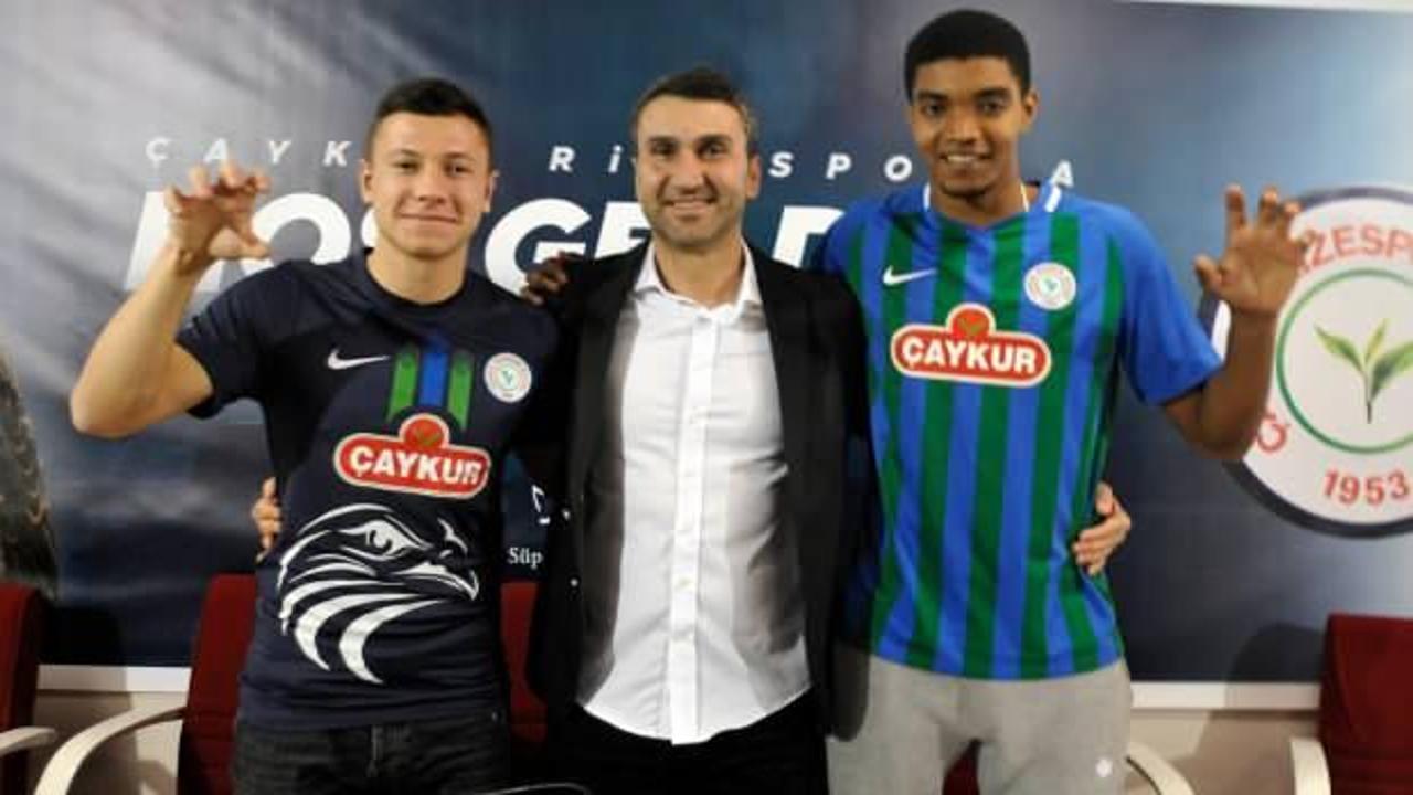 Çaykur Rizespor, yeni transferleriyle sözleşme imzaladı