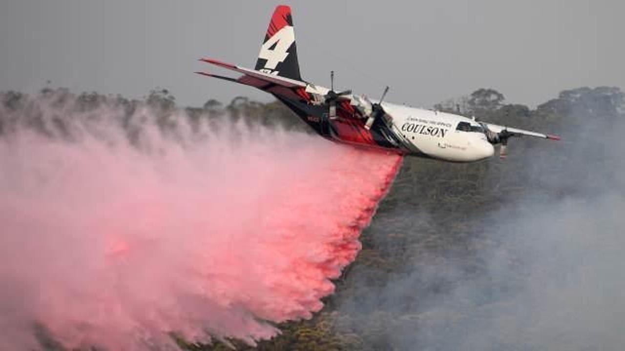 Avustralya'da yangınlara müdahale tanker uçak düştü! Ölüler var