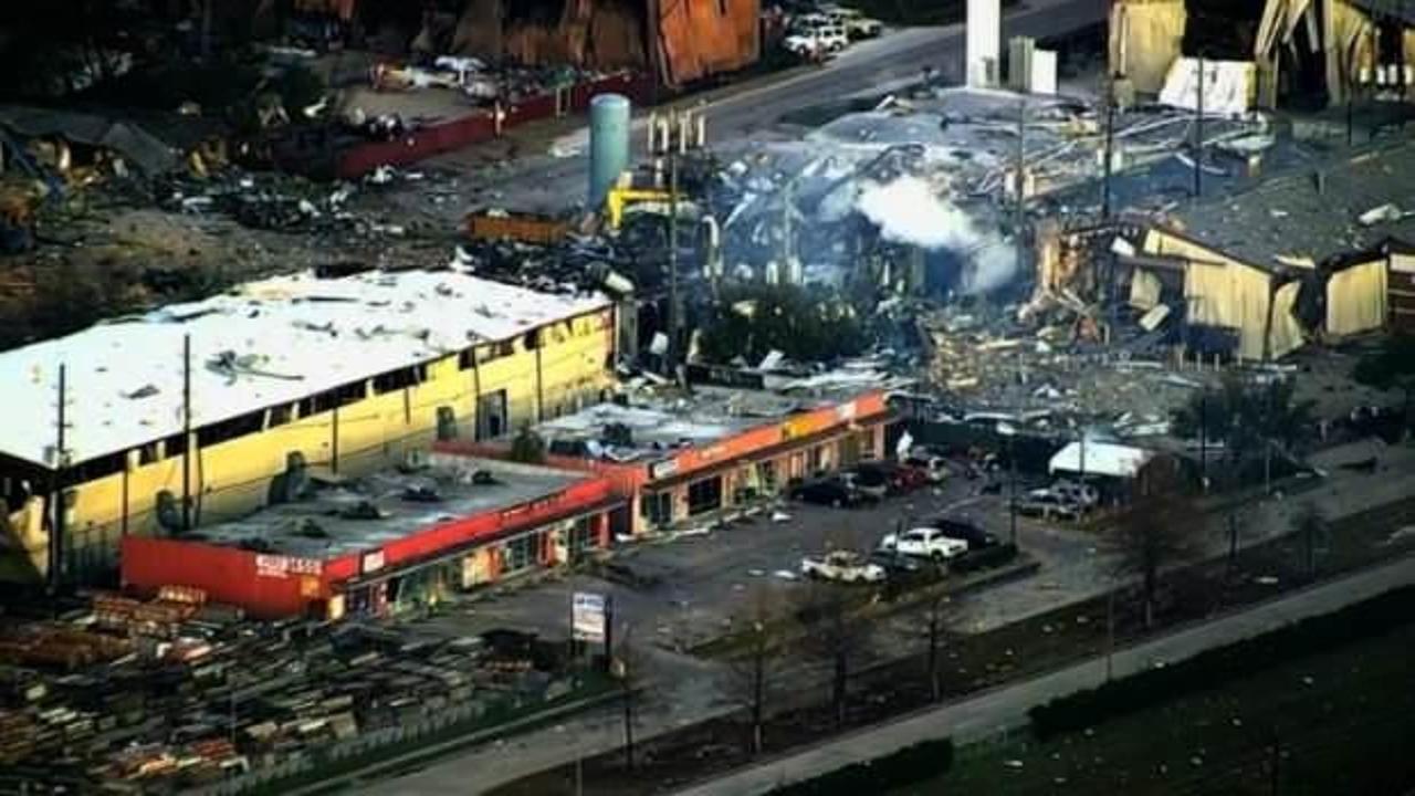 ABD'nin Houston kentindeki patlamada 2 kişi öldü, 20 kişi yaralandı