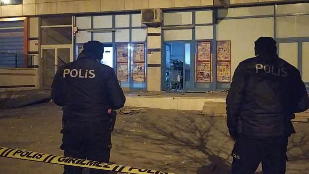 Arnavutköy'de markete EYP'li saldırı