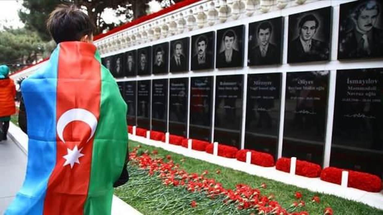 Azerbaycan'da 'Kanlı Ocak' kurbanları anıldı