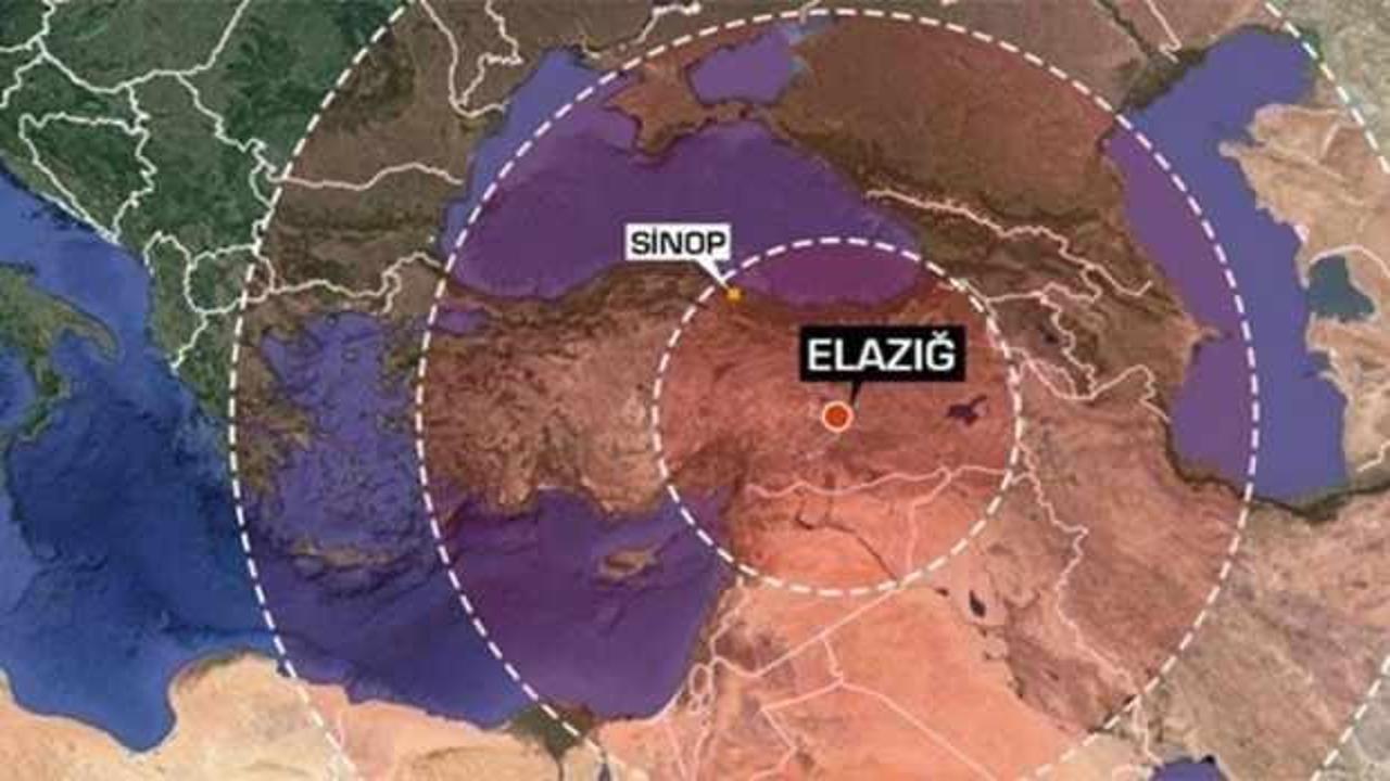 Elazığ'daki depremi 120 milyon kişi hissetti