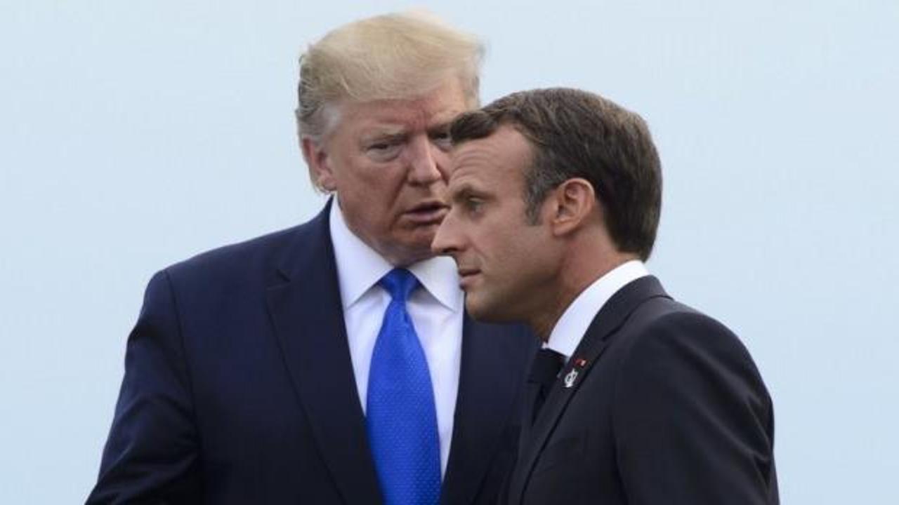 Trump ve Macron'dan kritik Suriye görüşmesi