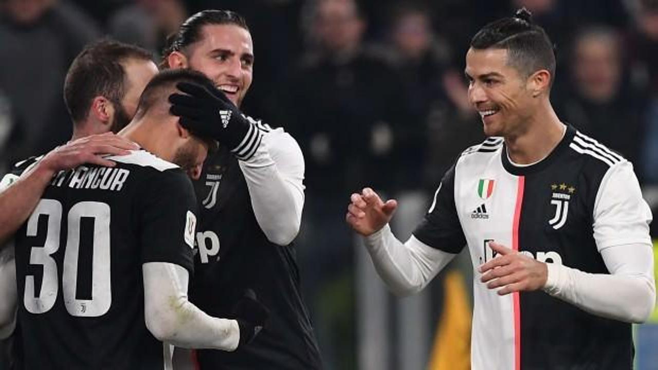 Juventus, Cengiz'li Roma'yı kupadan eledi