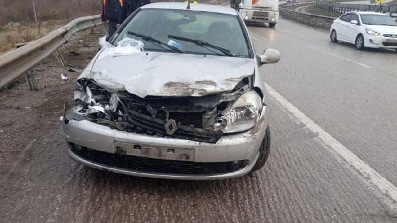 Kırıkkale'de trafik kazası: 1'i çocuk 4 yaralı
