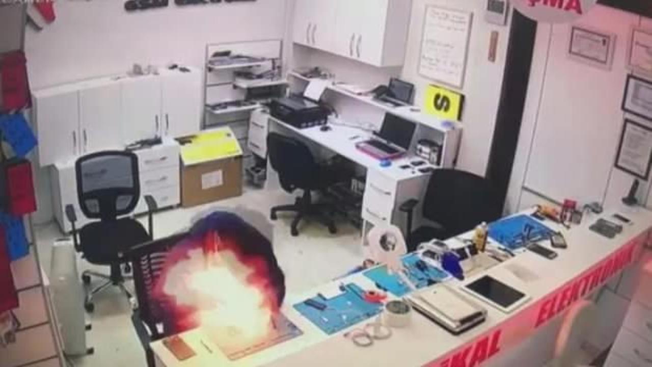 Ne olduğunu anlayamadı bomba gibi patladı