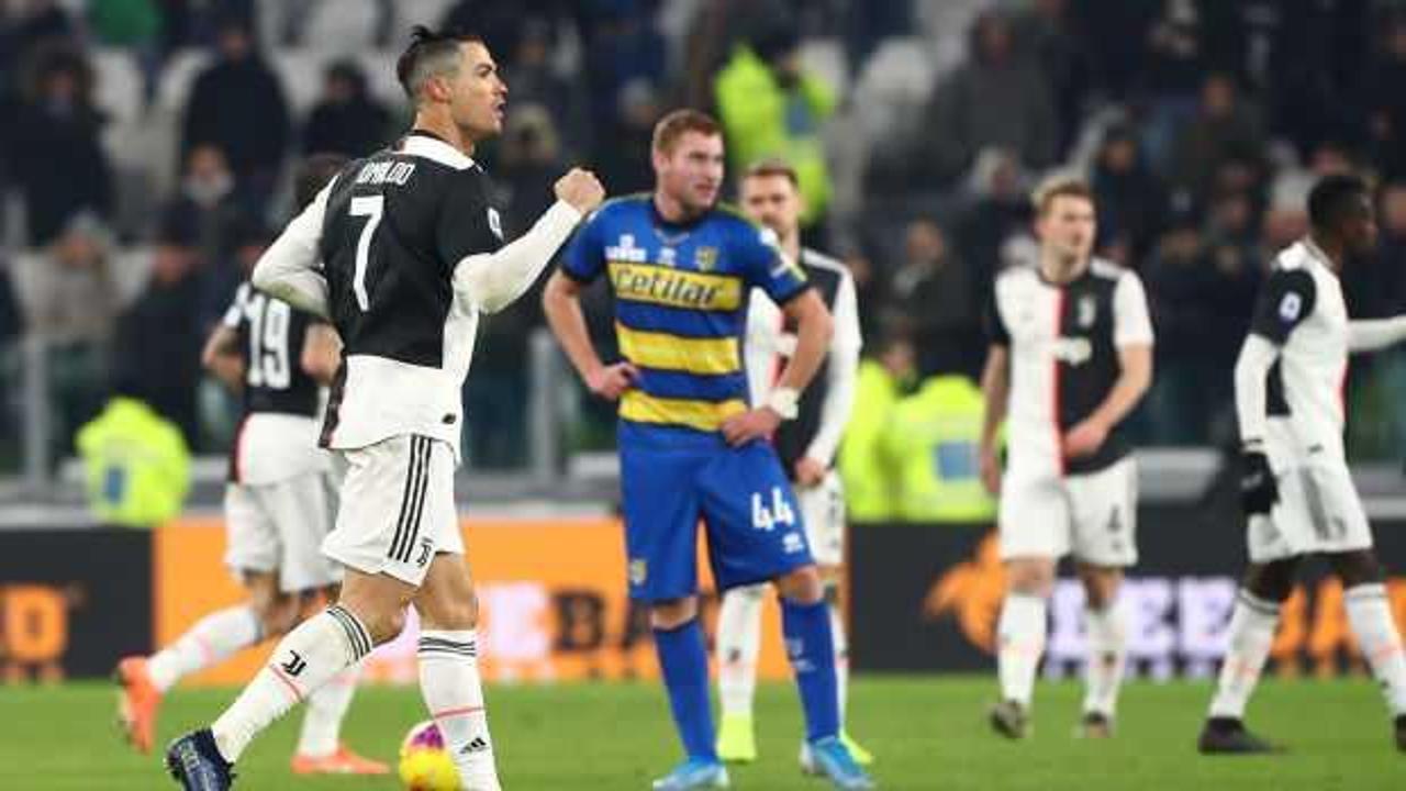 Ronaldo Juve'yi ipten aldı! 2 gol birden attı