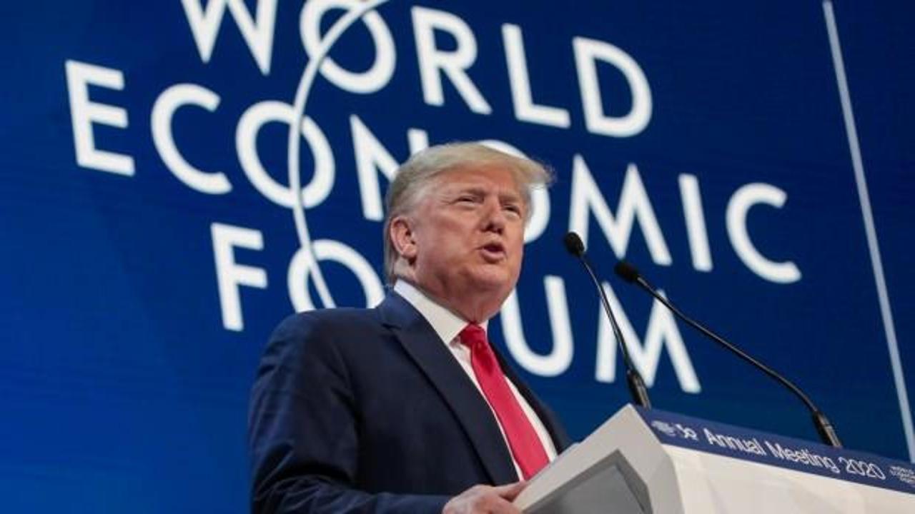 Trump Davos'ta konuştu: Çok dramatik şeyler yapacağız