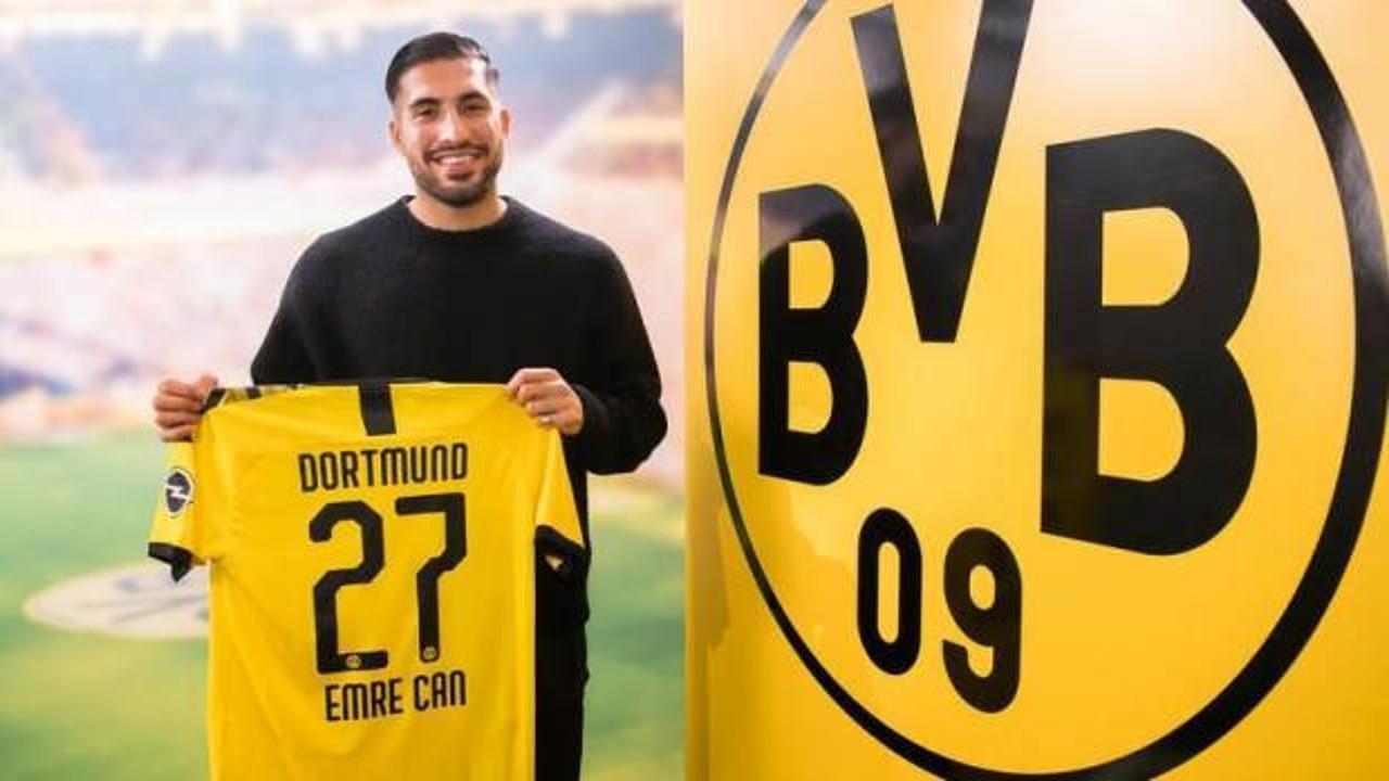 Borussia Dortmund, Emre Can'ı açıkladı!