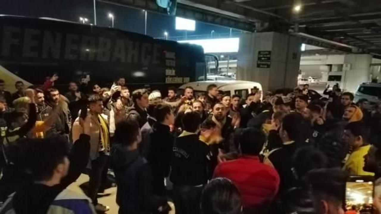 Fenerbahçe'ye İstanbul'da coşkulu karşılama