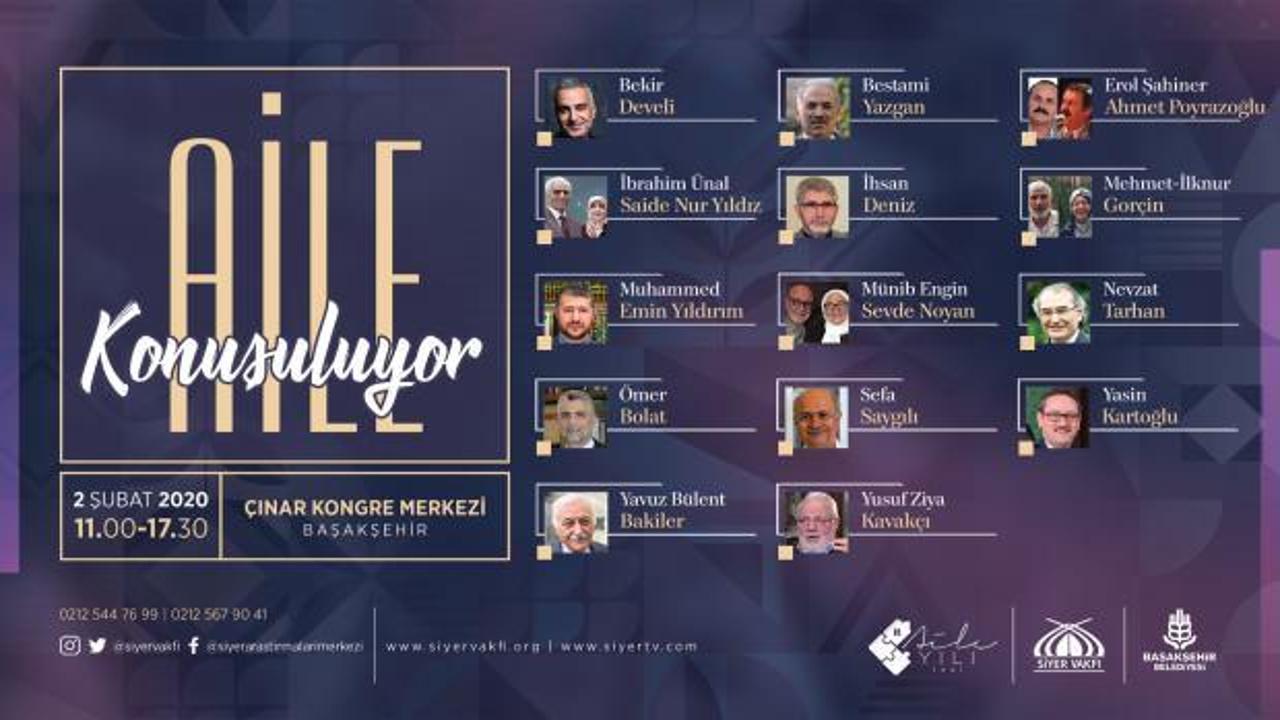 Hicri 1441 Aile Yılı Kapsamında Aile Konuşuluyor