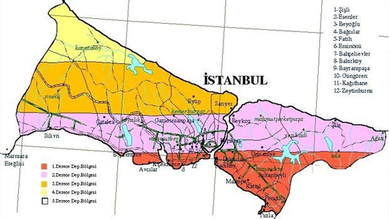 2020 İstanbul depreminde en fazla hangi ilçeler etkilenecek? Korkutan rapor...