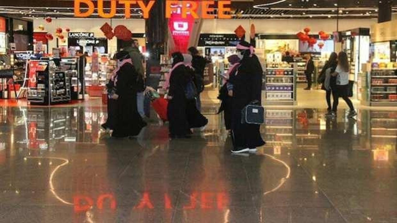 İstanbul Havalimanı Arap turistlerin alışveriş merkezi oldu