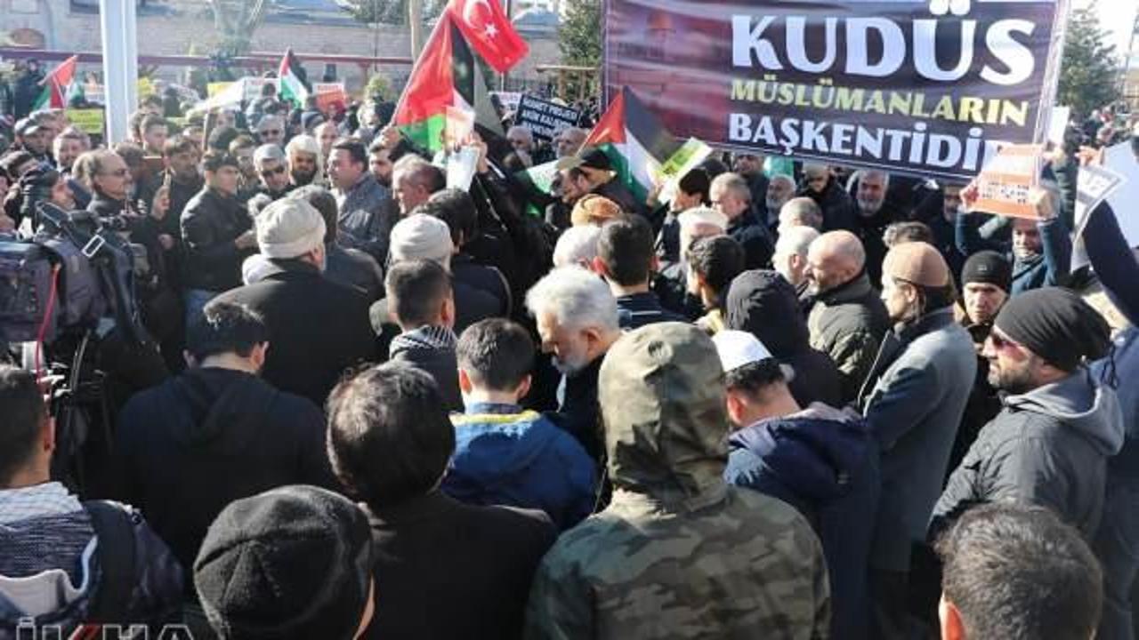 ​İstanbul’da siyasi parti ve STK’lar Kudüs için tek yürek oldu