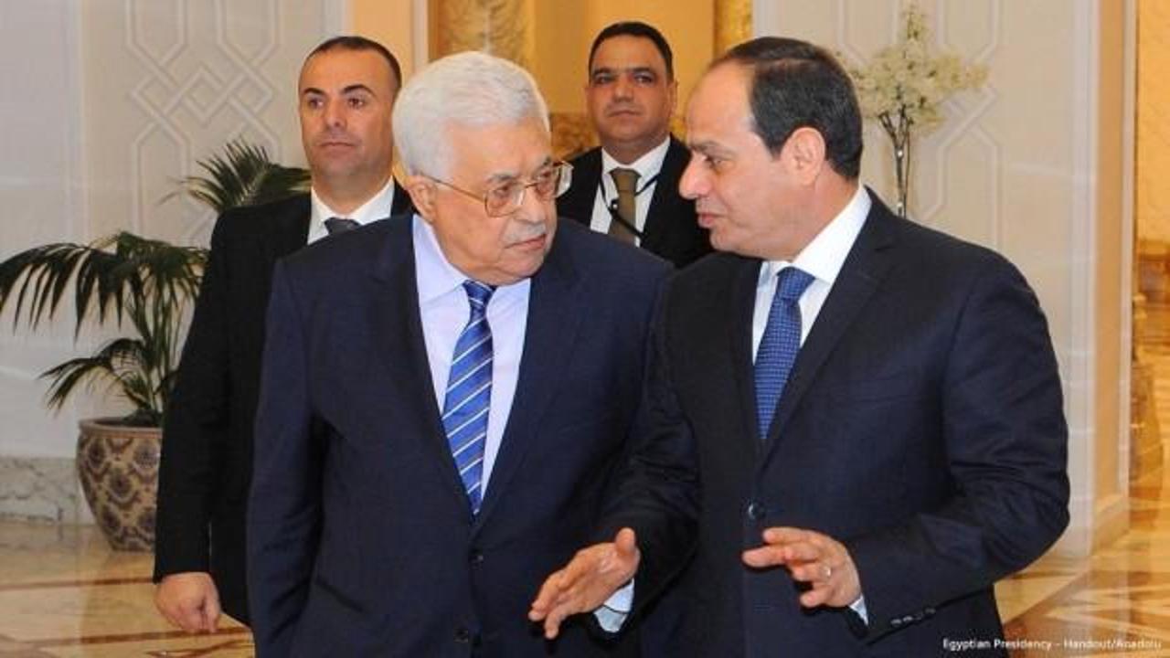 Trump ve Netanyahu açıkladı, Sisi harekete geçti! Mahmud Abbas'a büyük baskı