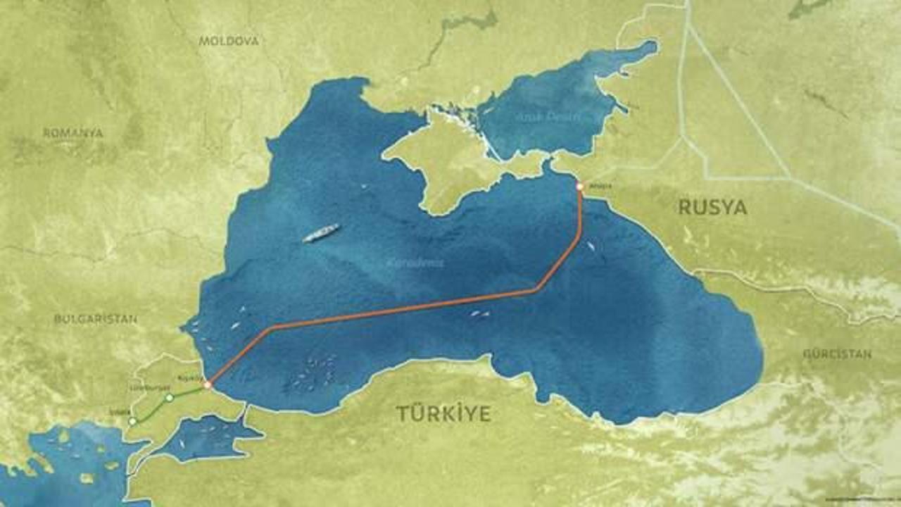TürkAkım'da ilk 1 milyar metreküp gaz sevk edildi